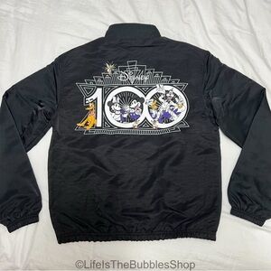 Disney - Black Disney 100 Track Zip Up Jacket/Sweater